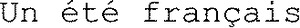 Un été français_logo