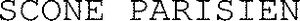 SCONE PARISIEN_logo