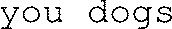 you dogs_logo