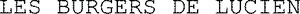 LES BURGERS DE LUCIEN_logo