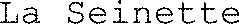La Seinette_logo