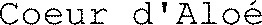 Coeur d'Aloé_logo