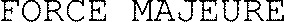 FORCE MAJEURE_logo