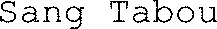 Sang Tabou_logo