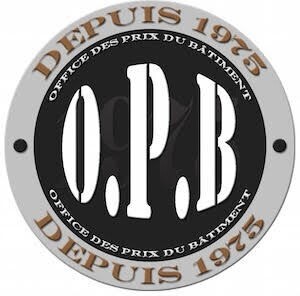O.P.B OFFICE DES PRIX DU BATIMENT DEPUIS 1975_logo