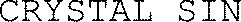 CRYSTAL SIN_logo