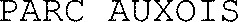 PARC AUXOIS_logo