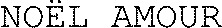 NOËL AMOUR_logo