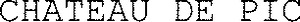 CHATEAU DE PIC_logo