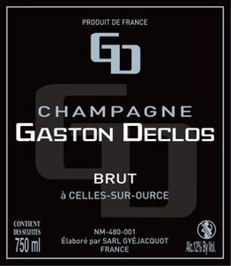 GD CHAMPAGNE GASTON DECLOS BRUT à Celles-sur-Ource_logo