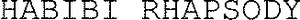 HABIBI RHAPSODY_logo