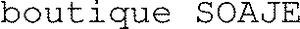 boutique SOAJE_logo