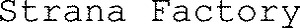 Strana Factory_logo