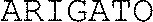 ARIGATO_logo