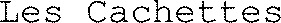 Les Cachettes_logo