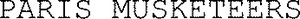 PARIS MUSKETEERS_logo