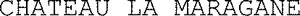 CHATEAU LA MARAGANE_logo