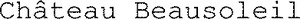 Château Beausoleil_logo