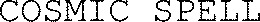 COSMIC SPELL_logo