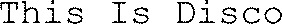 This Is Disco_logo