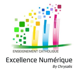 ENSEIGNEMENT CATHOLIQUE Excellence Numérique By Chrysalis_logo