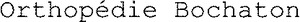 Orthopédie Bochaton_logo