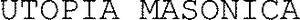 UTOPIA MASONICA_logo