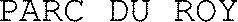 PARC DU ROY _logo