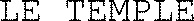 LE TEMPLE_logo