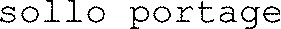 sollo portage_logo