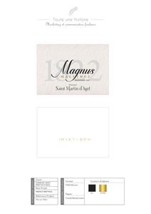 Magnus Martinus Domaine Saint Martin d'Agel 1822 Toute une histoire Marketing et communication freelance_logo