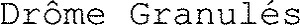 Drôme Granulés_logo
