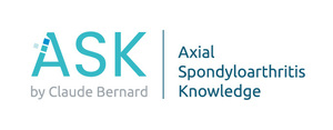ASK Axial Spondyloarthritis Knowledge by claude Bernard _logo