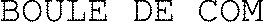 BOULE DE COM_logo