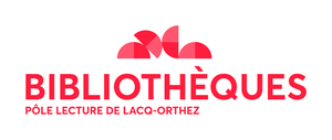 BIBLIOTHEQUES pôle lecture de Lacq-Orthez_logo