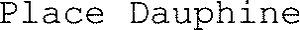 Place Dauphine_logo