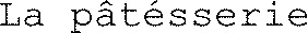 La pâtésserie_logo