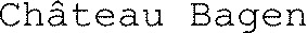 Château Bagen_logo