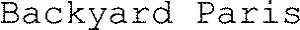 Backyard Paris_logo