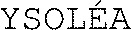 YSOLÉA_logo