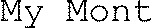 My Mont_logo