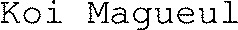 Koi Magueul_logo