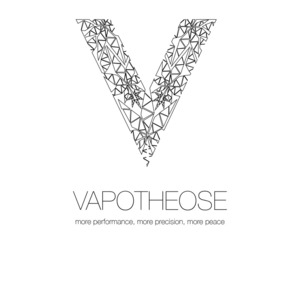 V VAPOTHEOSE MORE PERFORMANCE, MORE PRECISION, MORE PEACE_logo